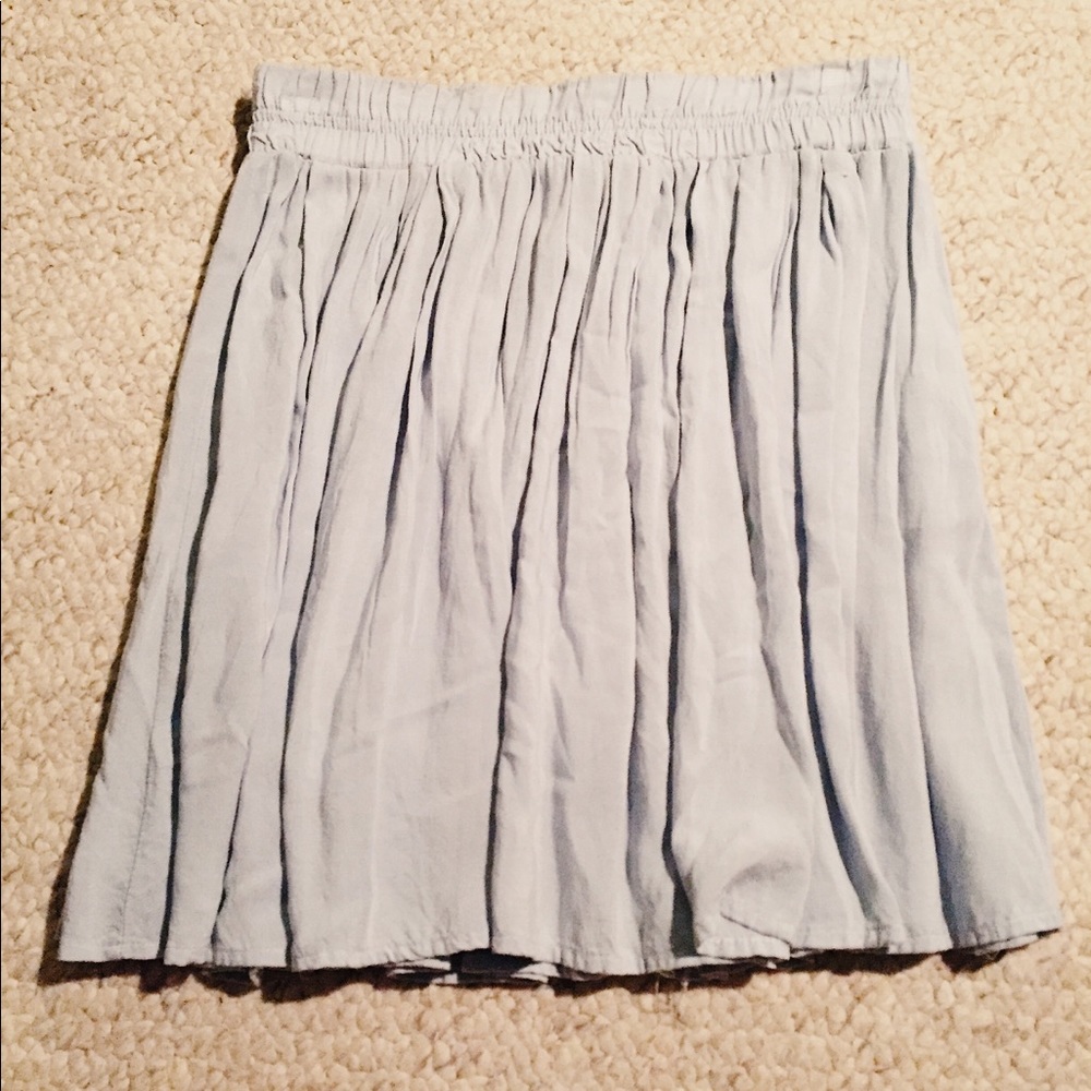 Brandy Melville Light Blue Skater Skirt